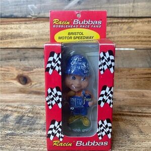 Racin' Bubbas Bobblehead Race Fans Bristol Motor Speedway New in Box #15626.